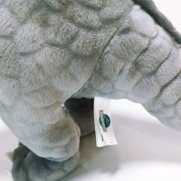 Jurassic World Grey Dinosaur Plush Indominus T-Rex 11” 2018 Toy Factory - Picture 5 of 5